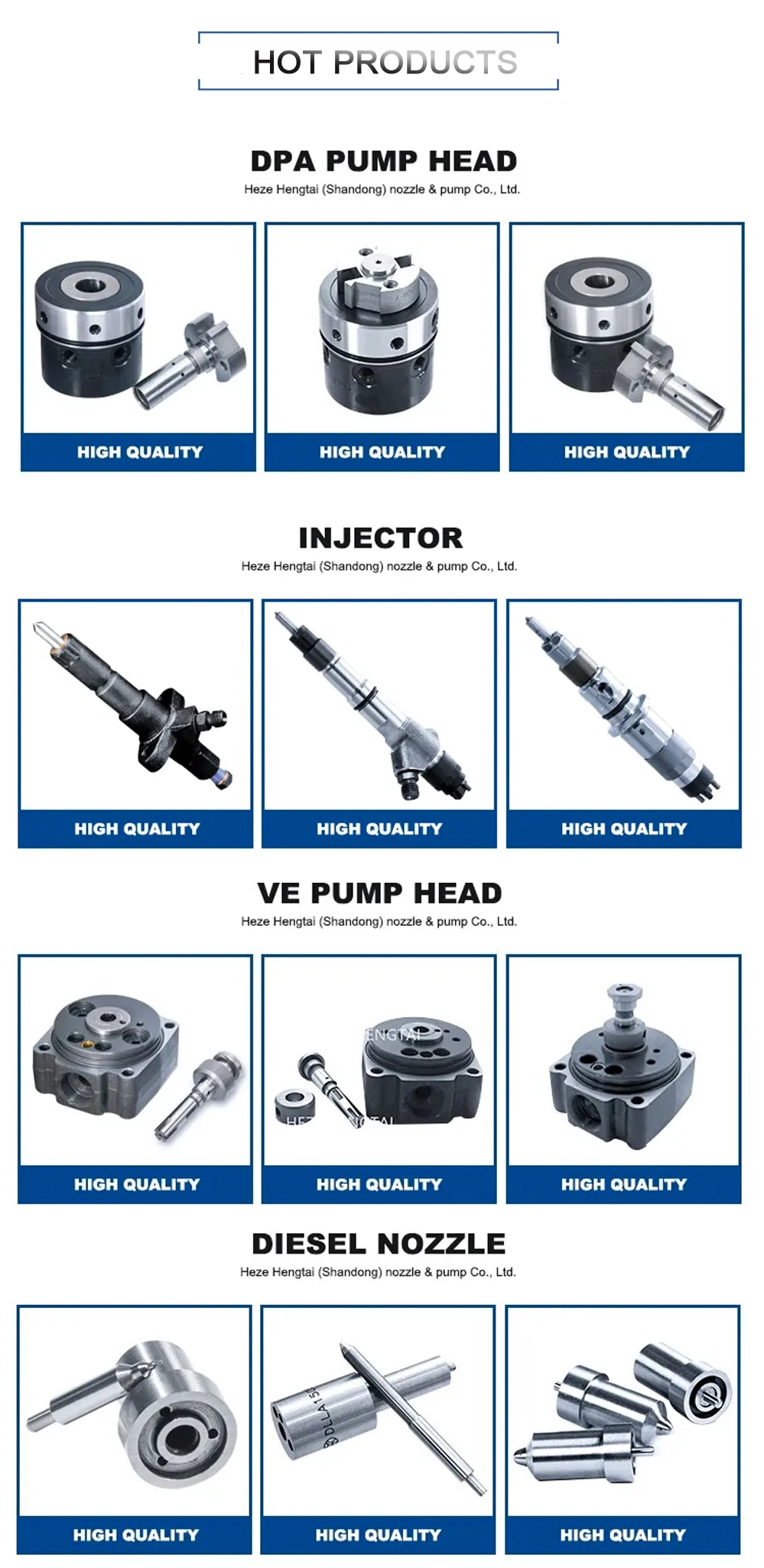 Auto Spare Parts Type Injector / Injection Common Rail Diesel Fuel System/Spray Pump Diesel Engine Parts Tractor Nozzle Price for Toyota Denso OEM 093400-5320